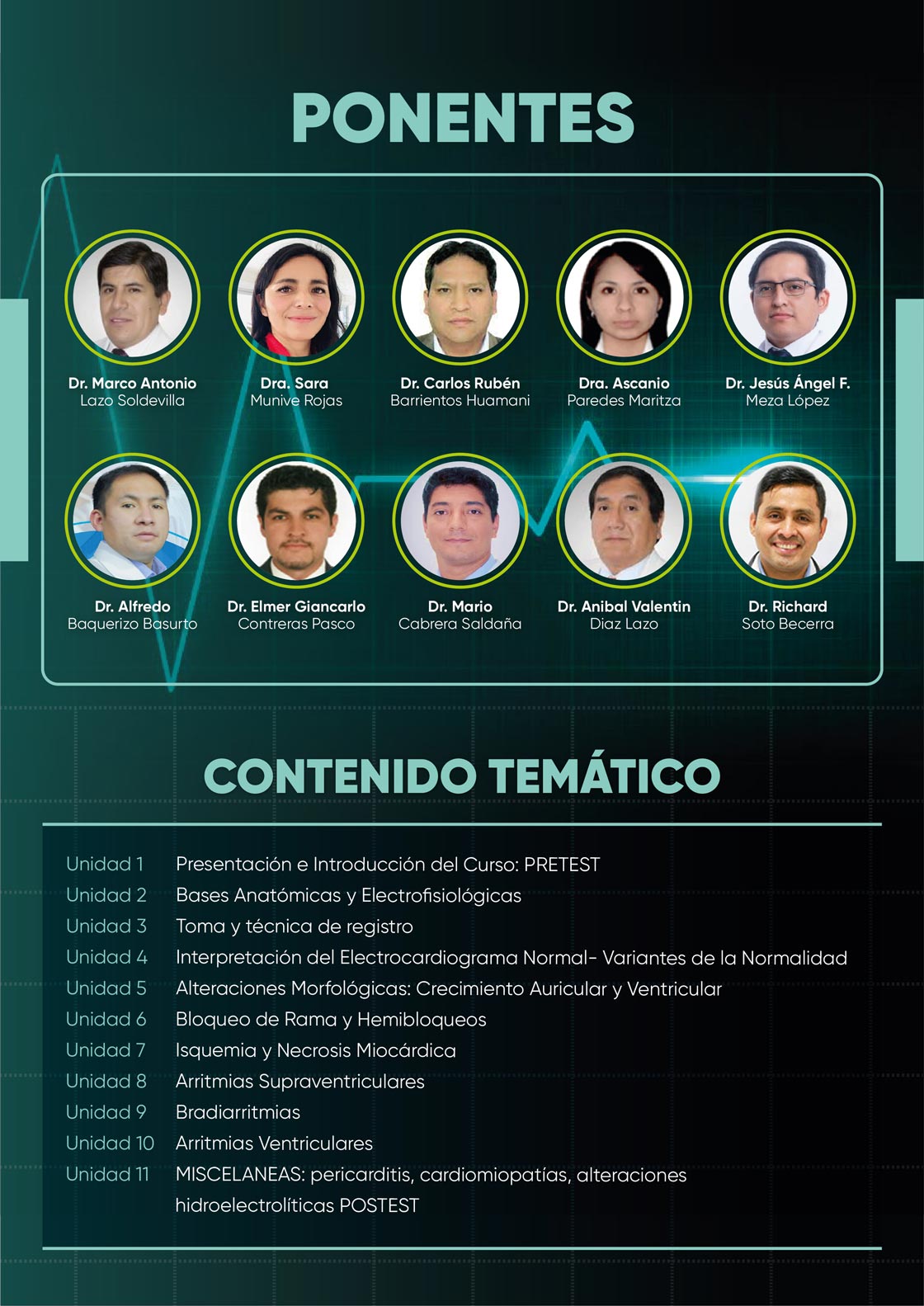 ponentes-electrocardiograma